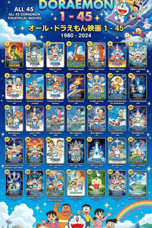 Doraemon Movie 1-45